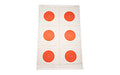 Action Target ACTION TGT BLSEYE MILI RED 100PK