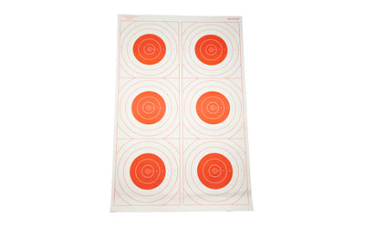 Action Target ACTION TGT BLSEYE MILI RED 100PK