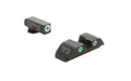 AmeriGlo AMERIGLO CLSC 3 DOT FOR GLK WHT/GRN