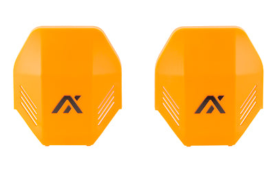 AXIL AXIL MX PLATE 1 SET BLAZE ORANGE