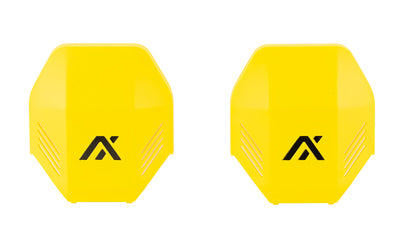 AXIL AXIL MX PLATE 1 SET YELLOW