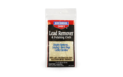 Birchwood Casey B/C LEAD REMOVER W/ CLOTH 6X9
