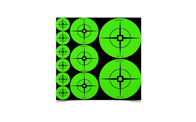 Birchwood Casey B/C TARGET SPOTS GREEN ASSORTMENT