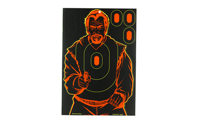Birchwood Casey B/C SHT-N-C BAD GUY SILHOUETTE 5PK