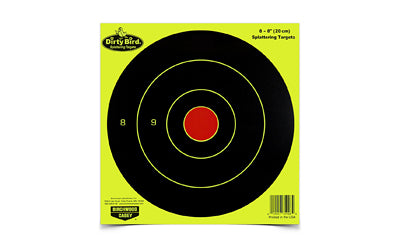 Birchwood Casey B/C DIRTY BIRD YELLOW RND TGT 8-8"