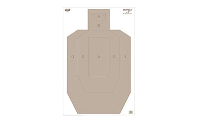 Birchwood Casey B/C EZE-SCORER IPSC TGT 100-23X35