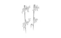 Birchwood Casey B/C RIMFIRE AR500 ANIMAL TARGET SET