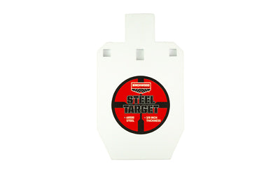 Birchwood Casey B/C 1/3 IPSC SILHOUETTE TARGET WHT