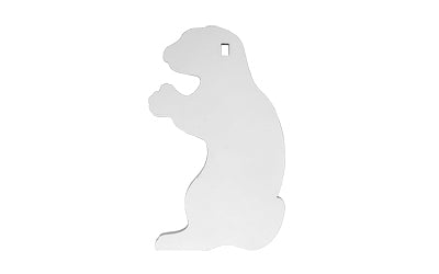 Birchwood Casey B/C AR500 3/8" SILHOUETTE GOPHER WHT
