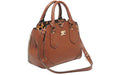 Bulldog Cases BULLDOG SATCHEL PURSE W/HLSTR CHSTNT