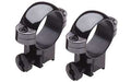 Burris Optics BURRIS MED 1" .22 RINGS DLX STEEL BK