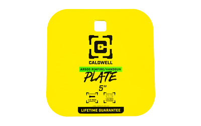 Caldwell CALDWELL AR500 1/4" RF/HG 5" GONG