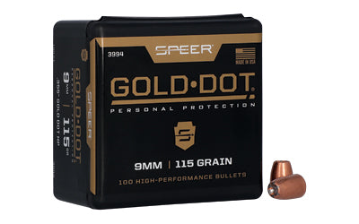 Speer Ammunition SPR GOLD DOT .355 115GR HP 100CT