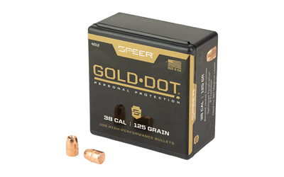 Speer Ammunition SPR GOLD DOT .357 125GR HP 100CT