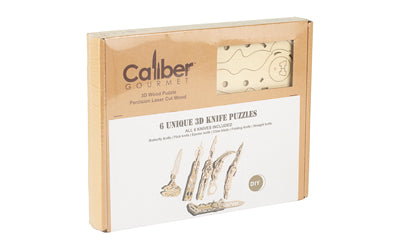 Caliber Gourmet CBG CALIBER WOOD KNIVES PUZ 6 PCS