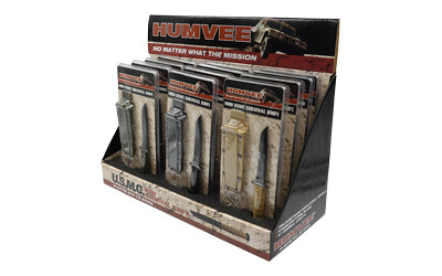 Caliber Gourmet CBG HUMVEE NCK KNF DSPLY 12PC W/STH