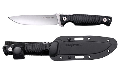 Cold Steel COLD STL RAZORTEK 4" BLK W/SHEATH