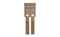 Edgar Sherman Design ESD DROPPAH MOLLE COYOTE BROWN