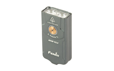 FENIX FENIX E03R V2 500LUM KEYCHAIN GRAY