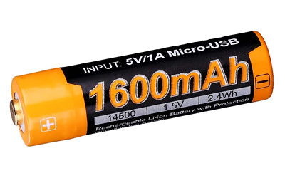 FENIX FENIX 1600MAH USB 14500 RCHRGBL BAT