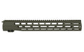 Grey Ghost Precision GGP AR10 15" MLOK HANDGUARD OLV DRAB