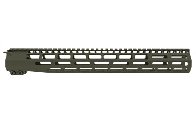 Grey Ghost Precision GGP AR15 15" MLOK HANDGUARD OLV DRAB