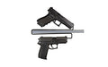Gun Storage Solutions GSS OVER UNDER HANDGUN HANGERS 2PK