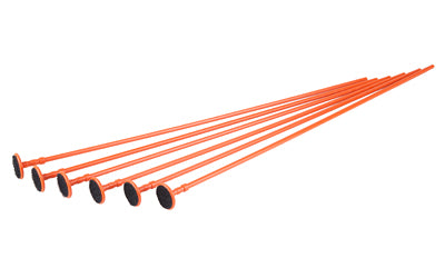 Gun Storage Solutions GSS RIFLE ROD .22 CAL 6PK ORANGE
