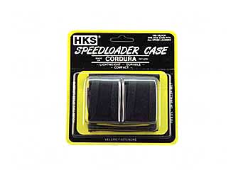 HKS Speed Loaders HKS DOUBLE POUCH BLACK CORDURA