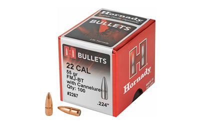 Hornady HRNDY 22CAL .224 55GR W/C 100CT