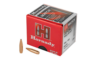 Hornady HRNDY MATCH 22CAL .224 68GR 100CT