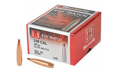 Hornady HRNDY ELD-M 338CAL 285GR 50