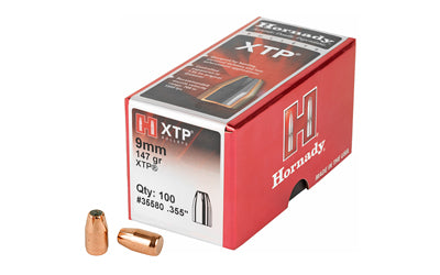Hornady HRNDY XTP 9MM .355 147GR 100CT