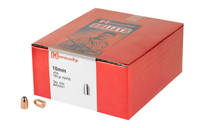 Hornady HRNDY HAP 10MM .400 180GR 500CT