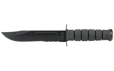 KA-BAR Knives KBAR FIGHTING KNF 7" BLK SRTD W/STH
