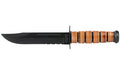 KA-BAR Knives KBAR US ARMY FGHTNG 7" SRTD CP W/STH