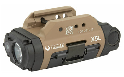 Viridian Weapon Technologies VIRIDIAN X5L G3 UNV LSR/LGHT GRN FDE
