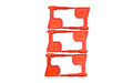LBE Unlimited LBE RIFLE CHAMBER SFTY FLAG 6PK ORG