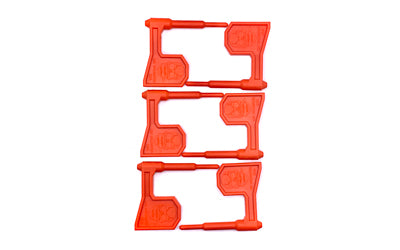 LBE Unlimited LBE RIFLE CHAMBER SFTY FLAG 6PK ORG