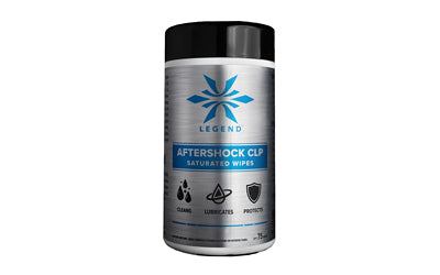 Legend Outdoor Gear LEGEND AFTERSHOCK CLP SAT WIPES 75CT