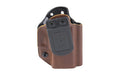 Mission First Tactical MFT HYBRID HLSTR SPNGFLD HELLCAT BRN