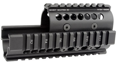 Midwest Industries MIDWEST AK47/74 QUAD RAIL BLK