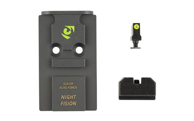 Night Fision NF PLATE+NS ACRO FITS GLOCK FS MOS