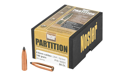 Nosler NOSLER 6.5MM 140GR SP PARTITION 50CT