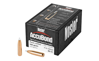 Nosler NOSLER 7MM 160GR ACCUBOND 50CT