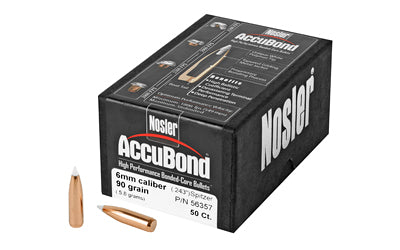 Nosler NOSLER 6MM 90GR ACCUBOND 50CT