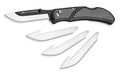 Outdoor Edge OD EDGE RAZOR-EDC LT 3.0" 4 BLDS GRY