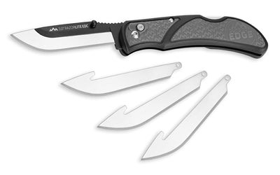 Outdoor Edge OD EDGE RAZOR-EDC LT 3.0" 4 BLDS GRY