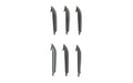 Outdoor Edge OD EDGE DROP POINT BLADES 5" 6PK BLK