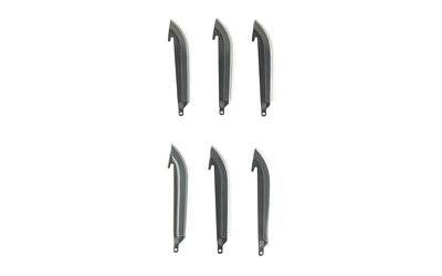 Outdoor Edge OD EDGE DROP POINT BLADES 5" 6PK BLK